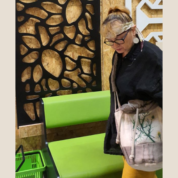 Duży Worek Konopny Khaki