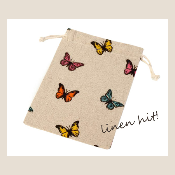 woreczki lniane linen bags linen hit