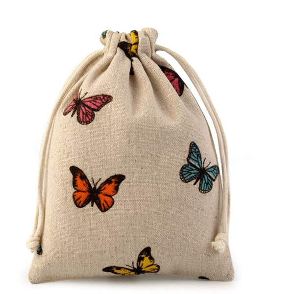 woreczki lniane linen bags linen hit