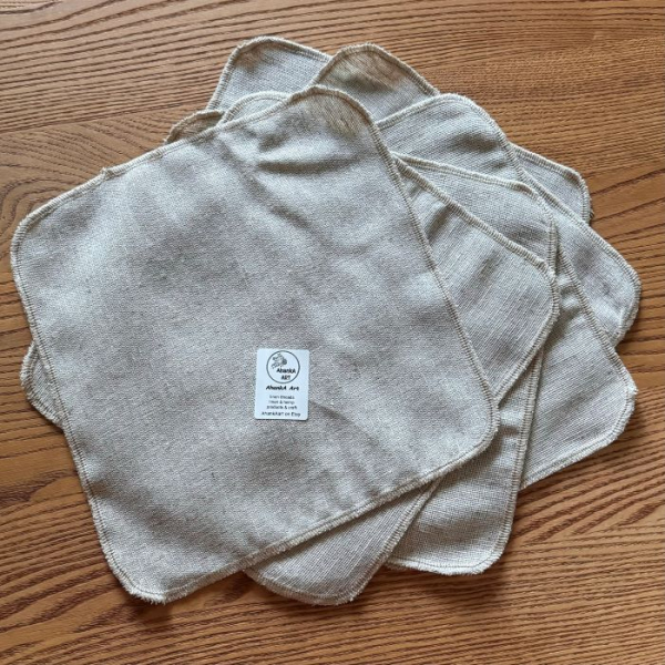 Chusteczki Konopne Mini Ręczniki Konopne