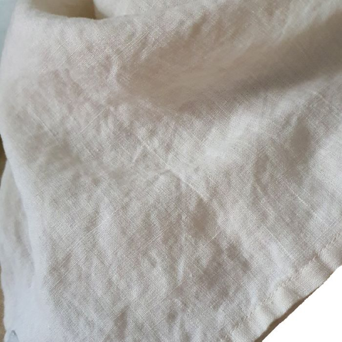 Bandana Konopna Kremowa