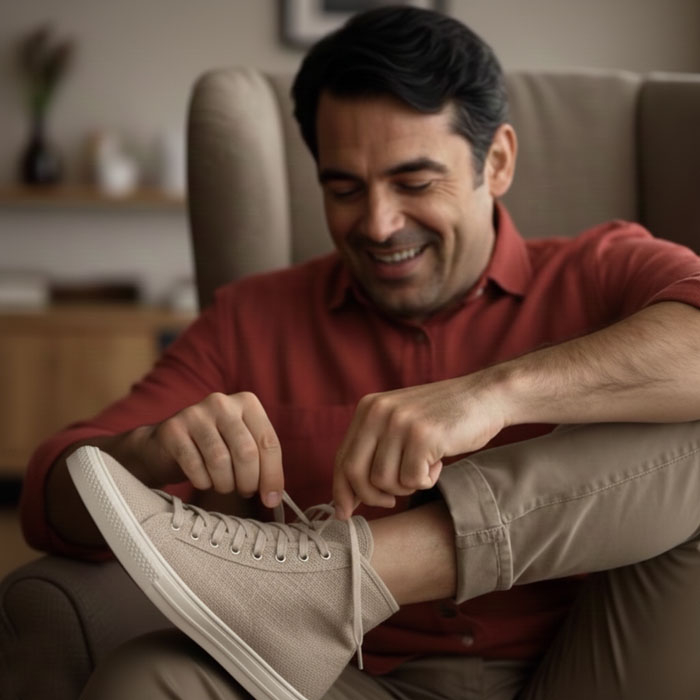 Sznurówki Bawełniano Konopne