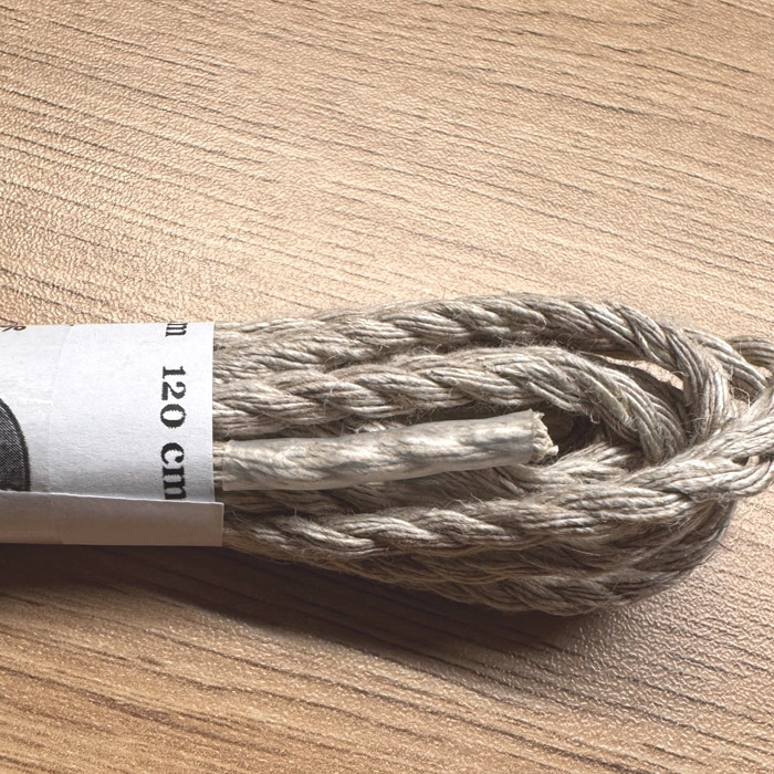 Sznurówki Lniane Skręcane