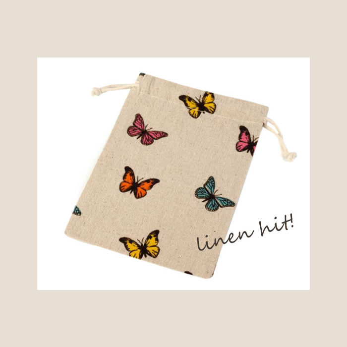 woreczki lniane linen bags linen hit