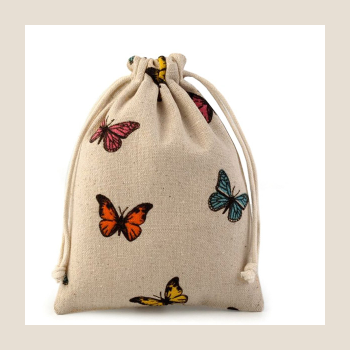 woreczki lniane linen bags linen hit