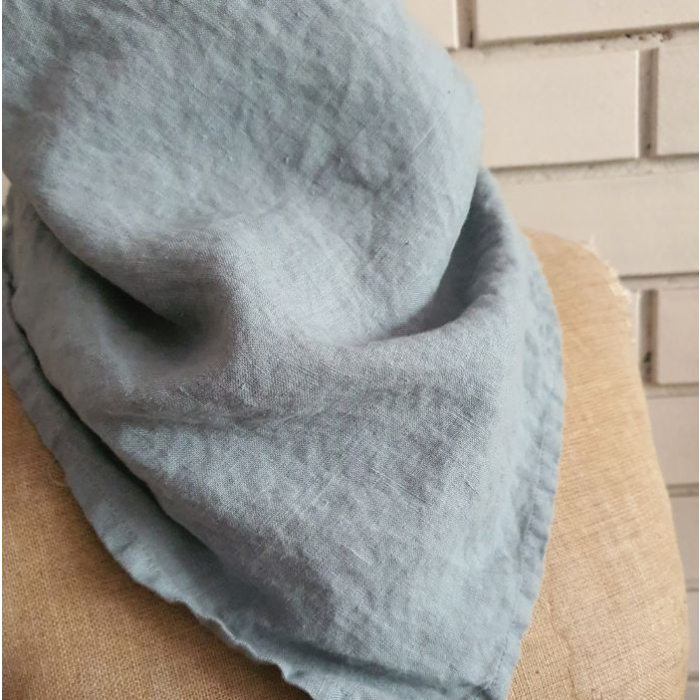 Bandana Konopna Szaro Niebieska