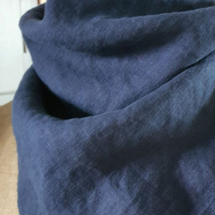 Bandana Konopna Granatowa