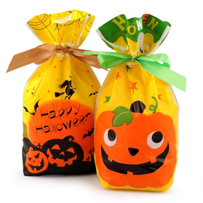 Halloween Woreczek z dynią na cukierki