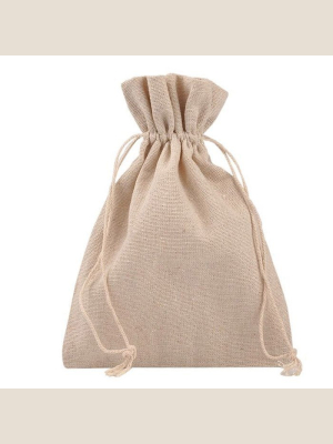 Woreczek Lniany 13x18 cm na Kamienie Zioła