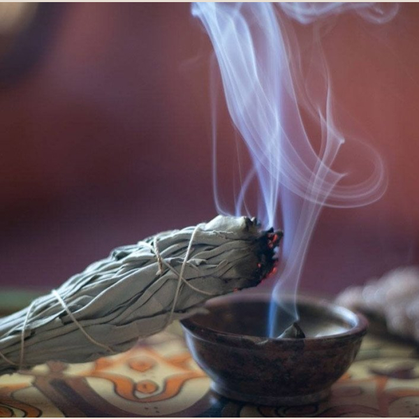 Biała Szałwia Naturalne Kadzidło w Pęczku